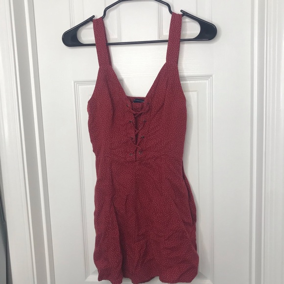 American Eagle Outfitters Dresses & Skirts - American Eagle Outfitters Red Romper